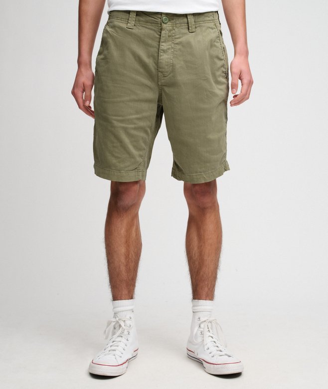 Superdry Utility Chino Shorts | Oil Green