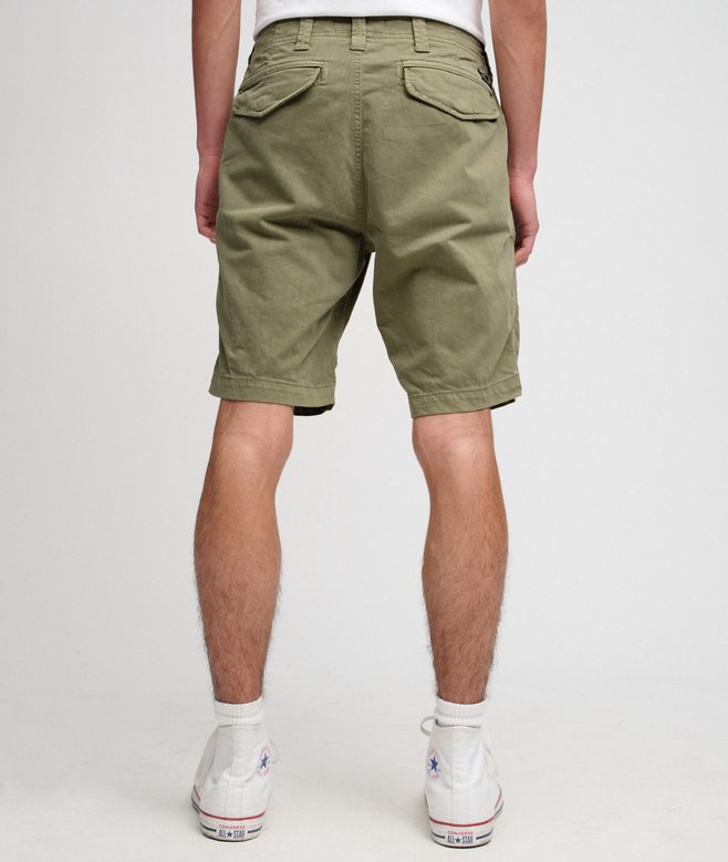 Superdry Utility Chino Shorts | Oil Green