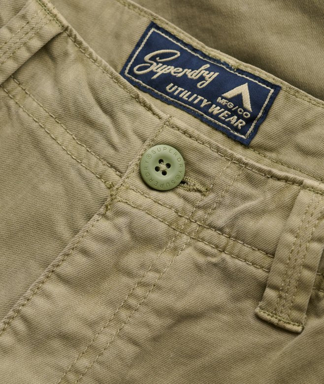 Superdry Utility Chino Shorts | Oil Green