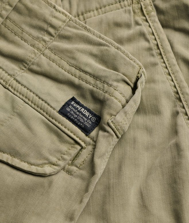 Superdry Utility Chino Shorts | Oil Green