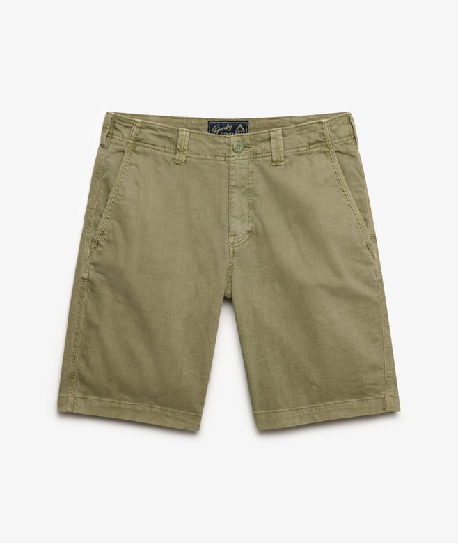 Superdry Utility Chino Shorts | Oil Green