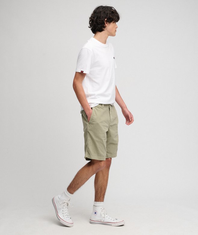 Superdry Utility Chino Shorts | Oil Green