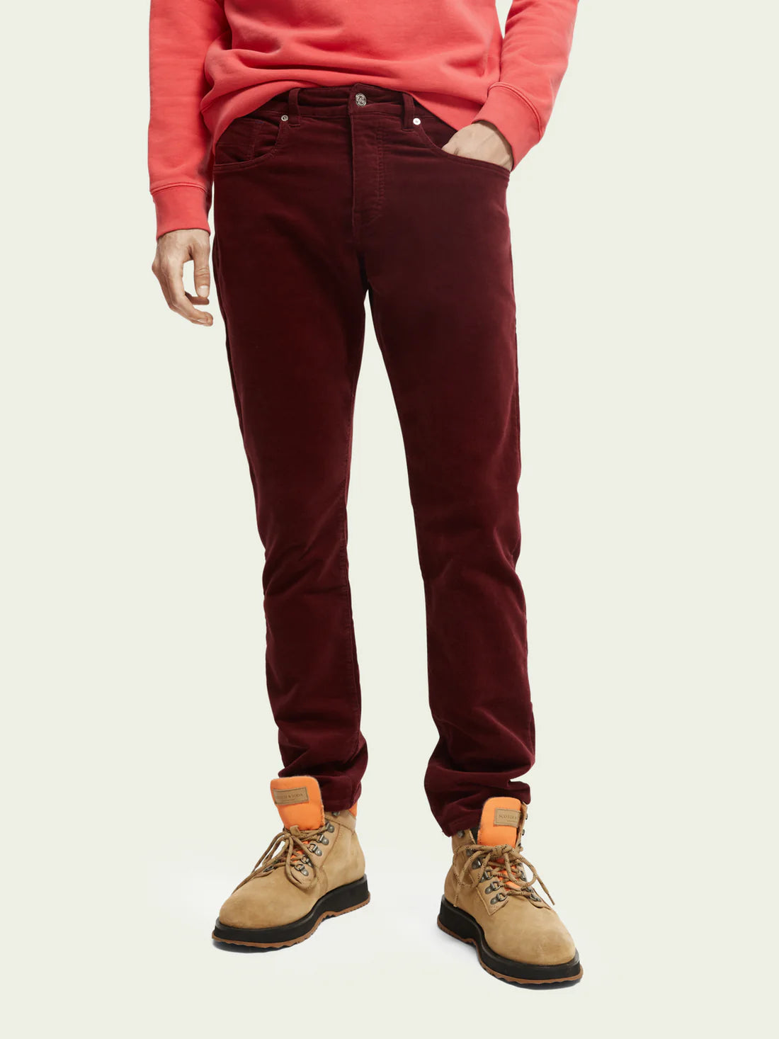 Scotch &amp; Soda Ralston Cord Jean | Bordo