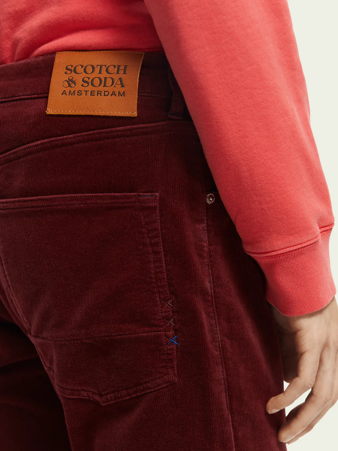 Scotch &amp; Soda Ralston Cord Jean | Bordo